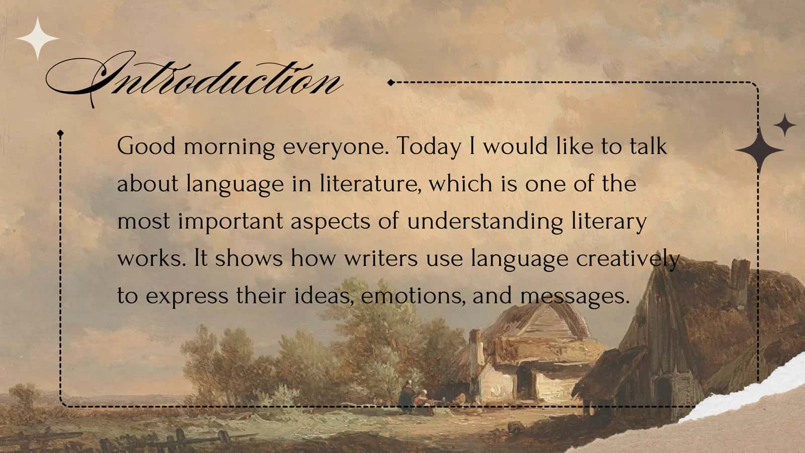 Language in Literature 2