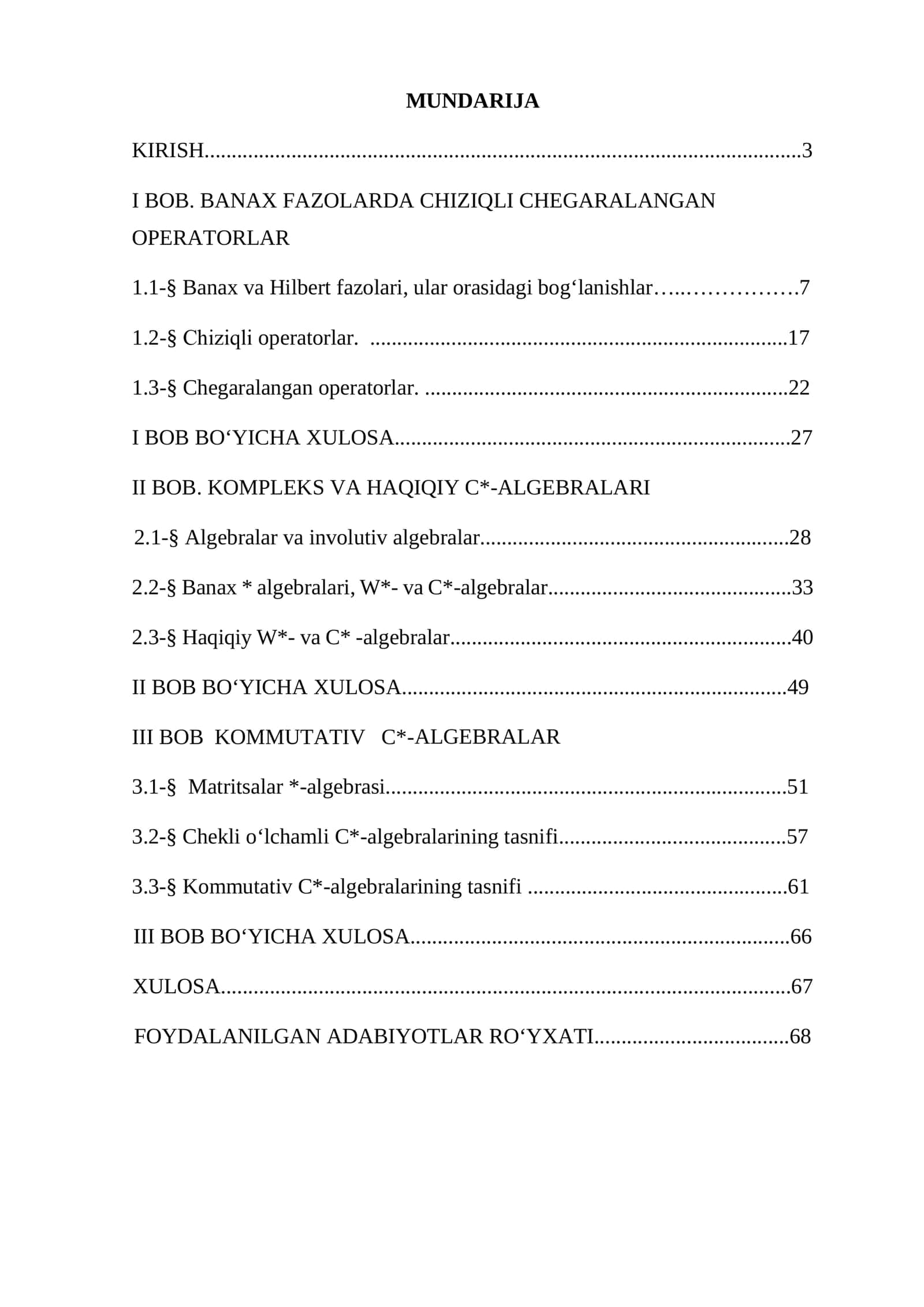 KOMMUTATIV   C- ALGEBRALAR 2