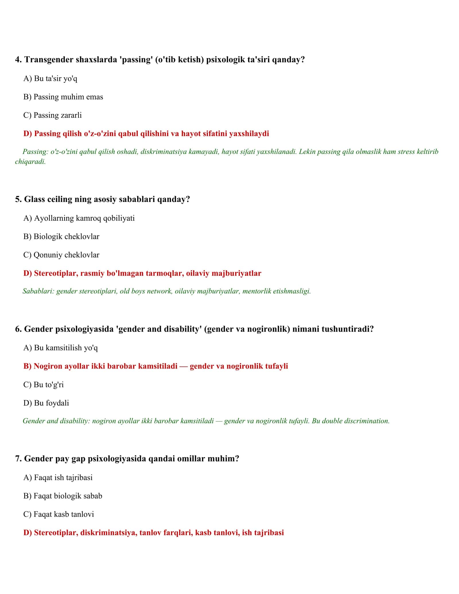 PSIXOLOGIK TESTLAR TO'PLAMI (500 test) 2