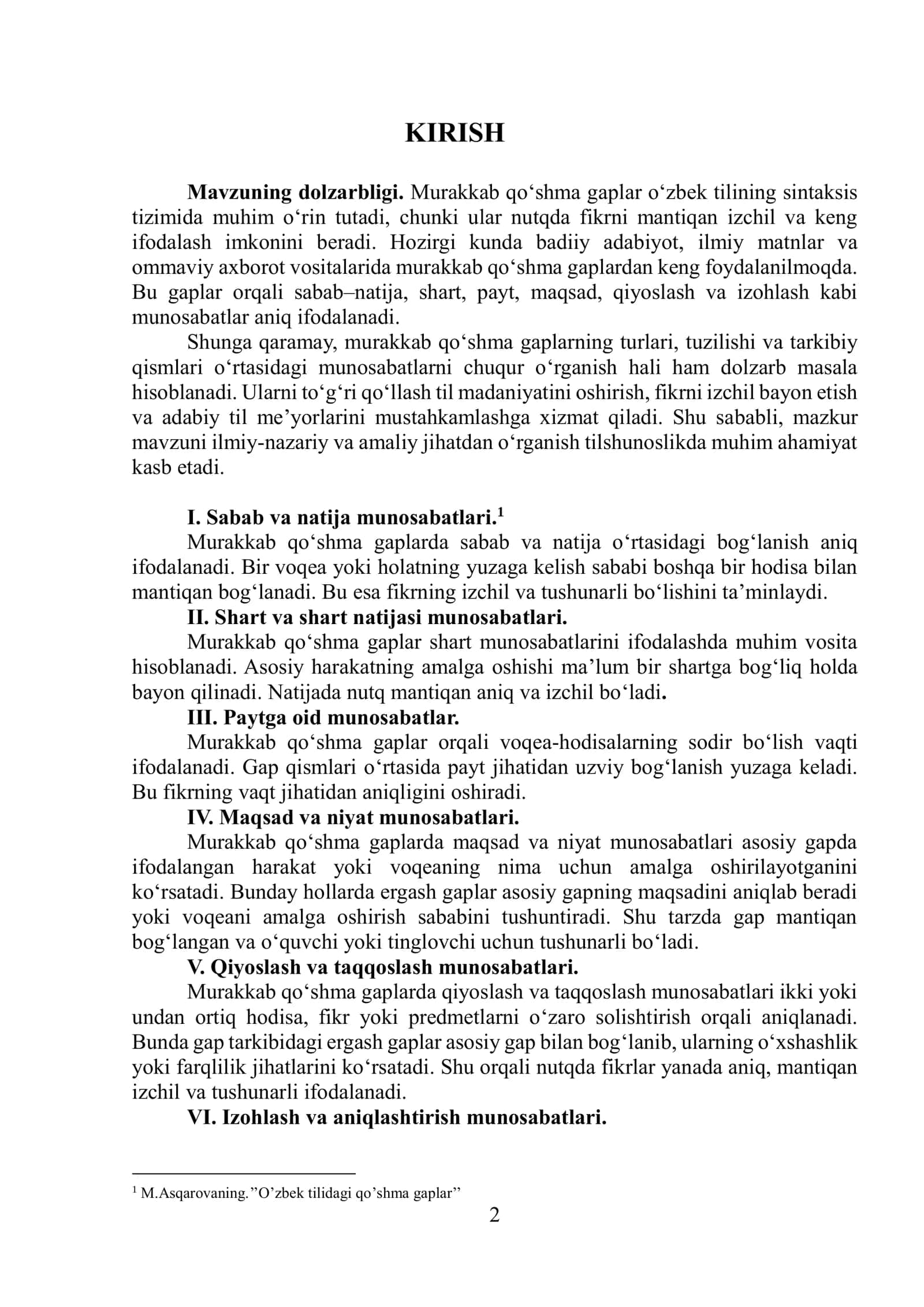 MURAKKAB QO’SHMA GAPLAR 2