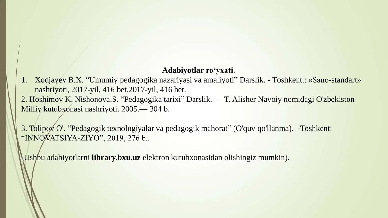 Yangi Renessans pedagogikasi 2