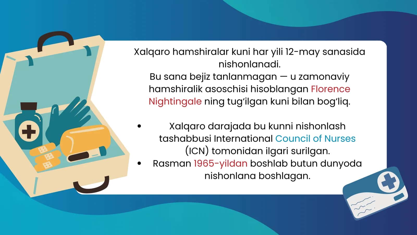 xalqaro hamshiralar kuni 2