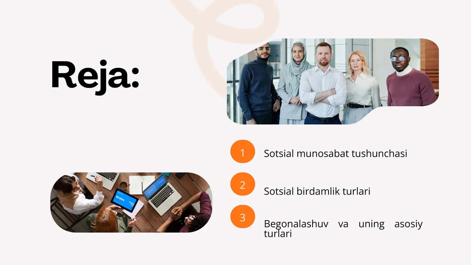 Sotsial munosabatlar 2