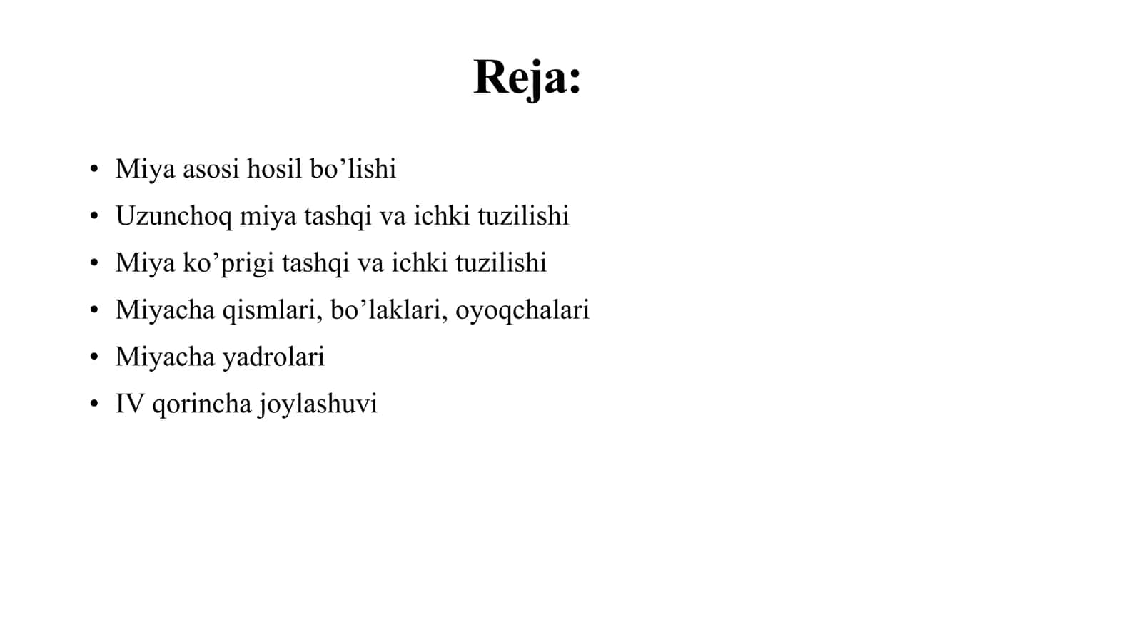 Odam Anatomiyasi fani 2