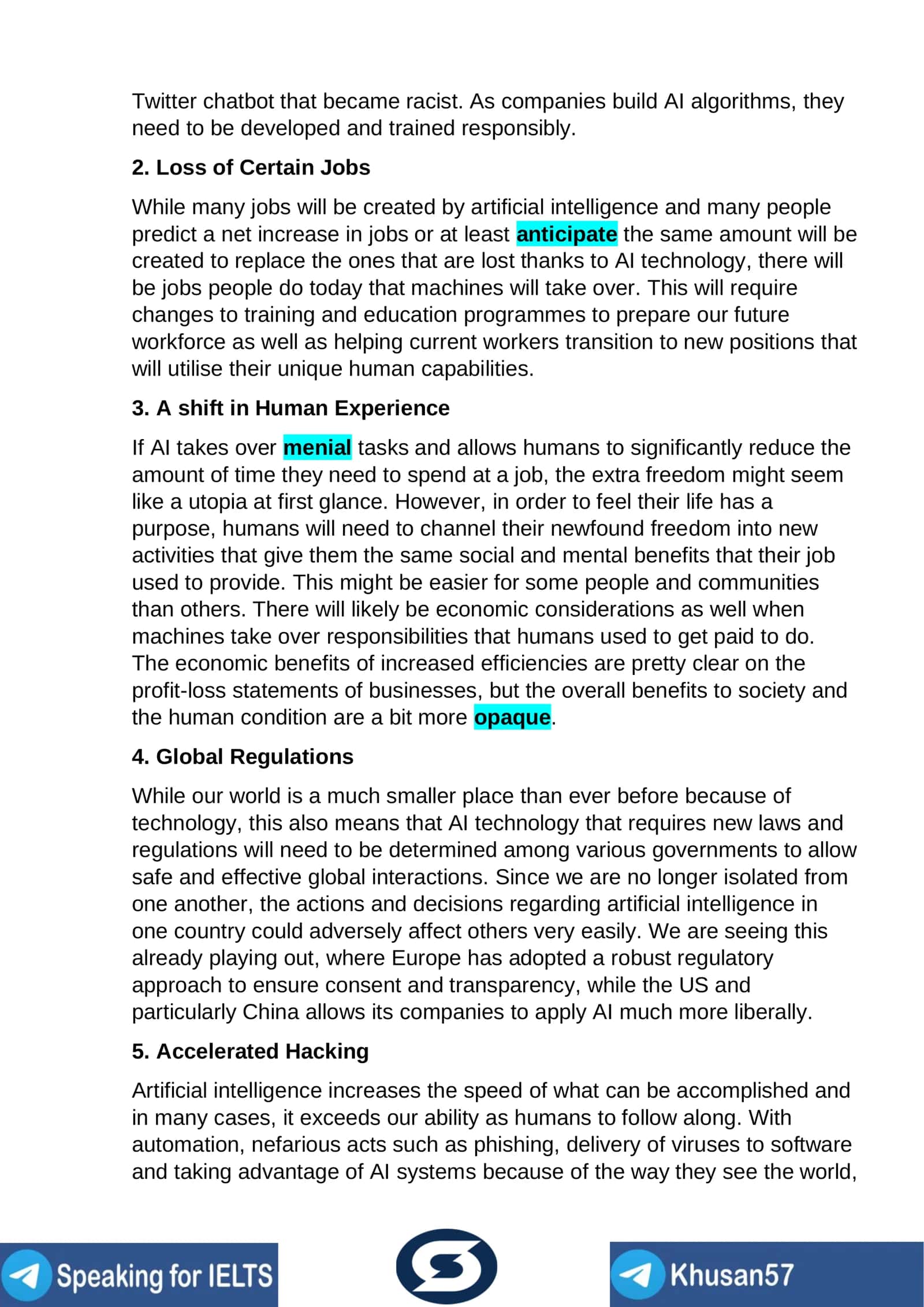 Negative Impacts Of Artificial Intelligence (AI) 2