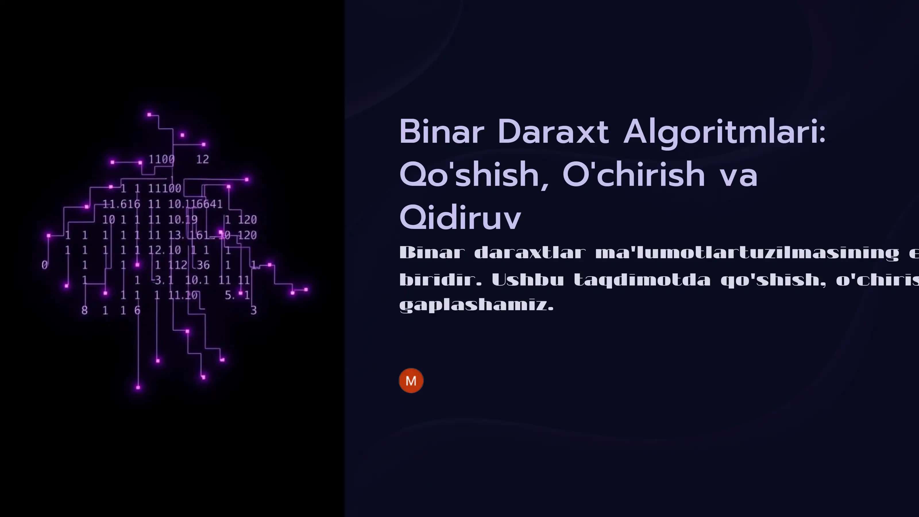 Binar Daraxt Algoritmlari 2