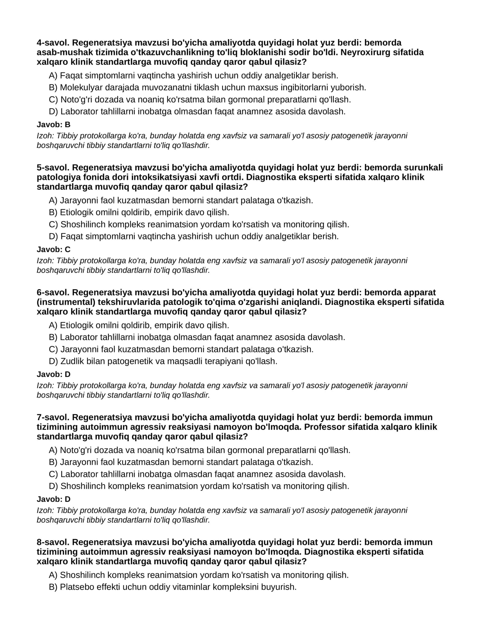Regeneratsiya - 2-QISM 2