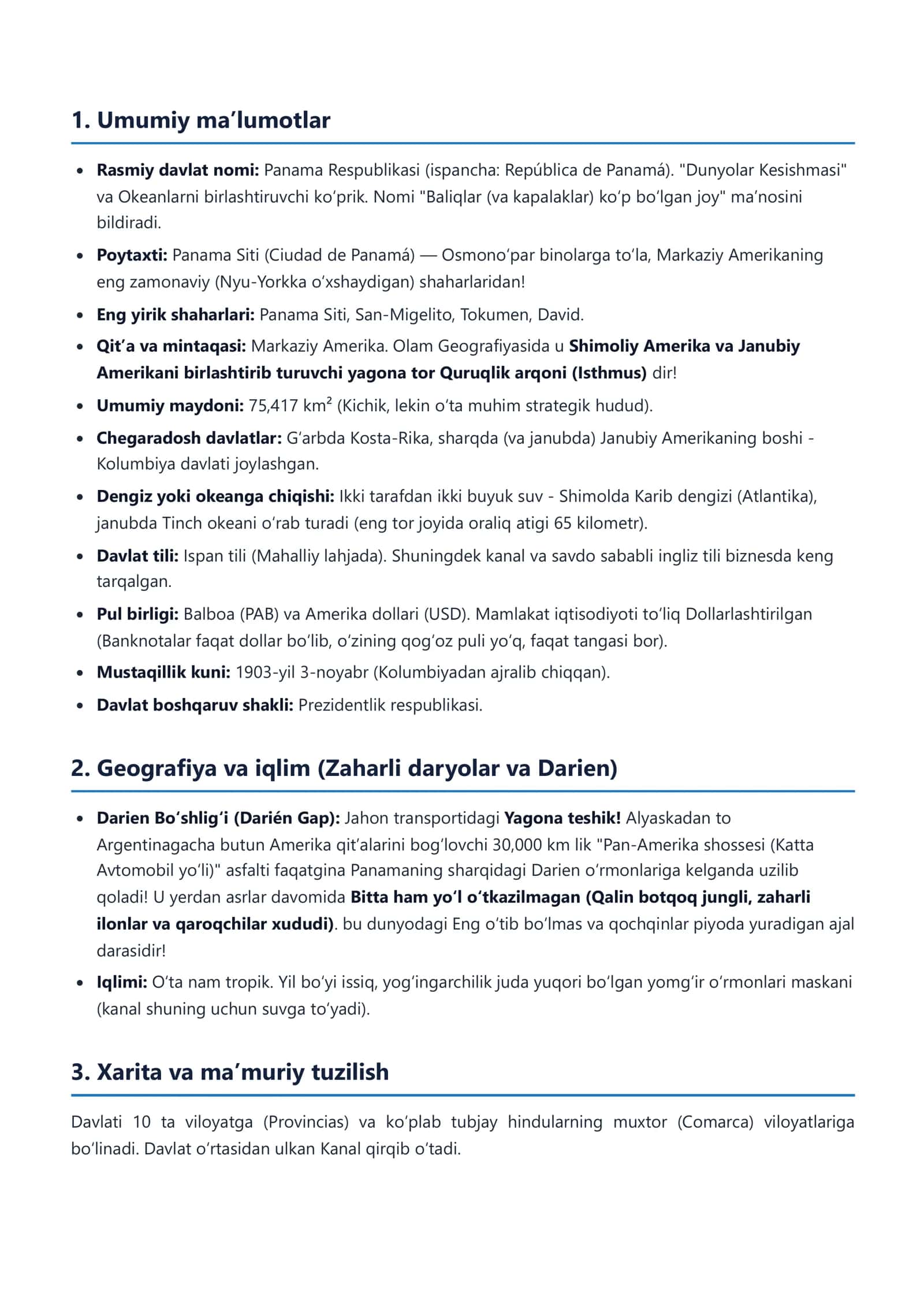 Panama Respublikasi 2