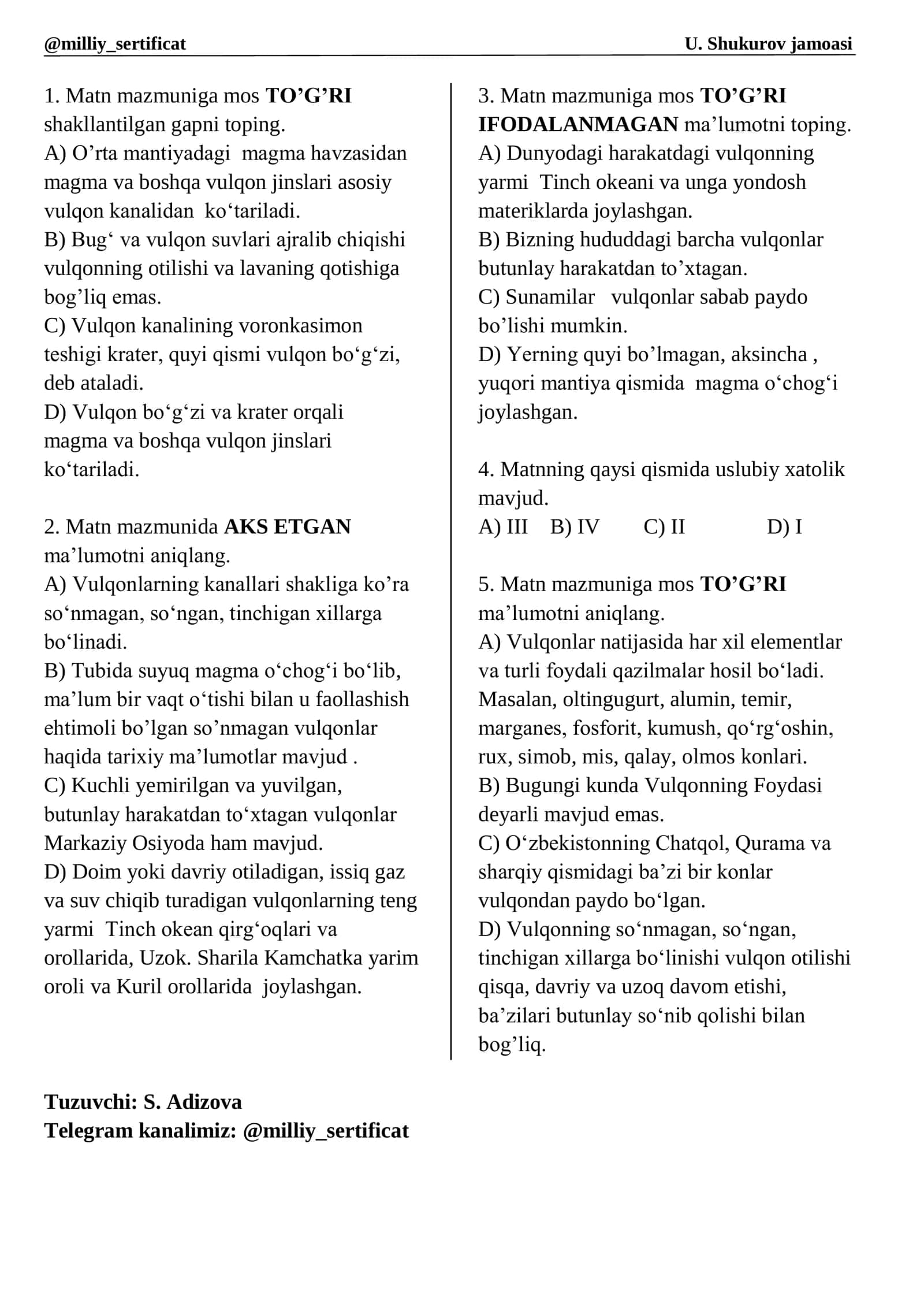 Vulqonlar 2