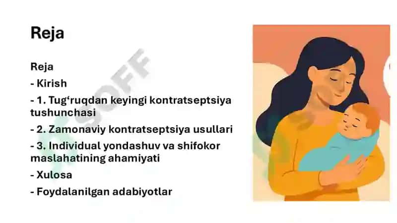 Tug‘ruqdan keyingi kontratseptsiya 2