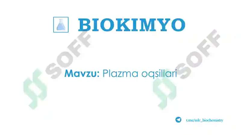 Plazma oqsillari 2