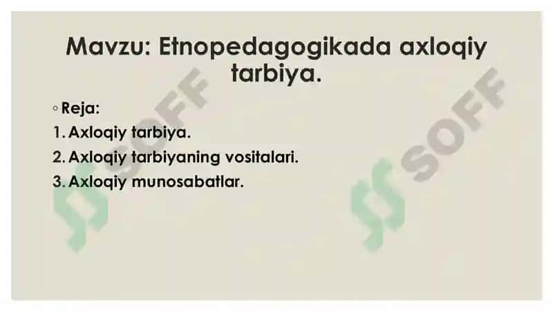 Etnopedagogikada axloqiy tarbiya 2