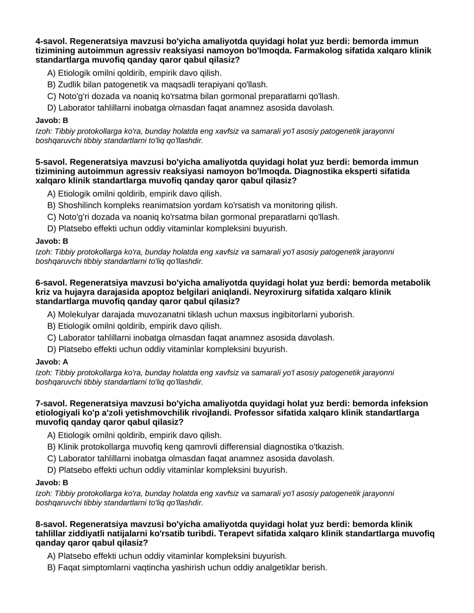 Regeneratsiya - 3-QISM 2