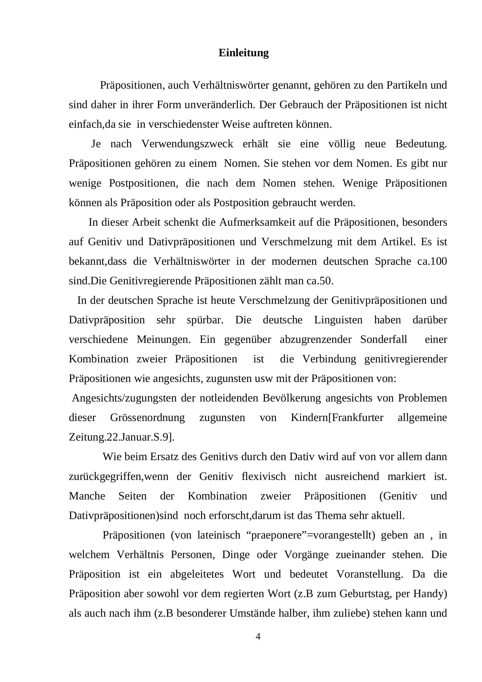 Präposition im Deutschen 2