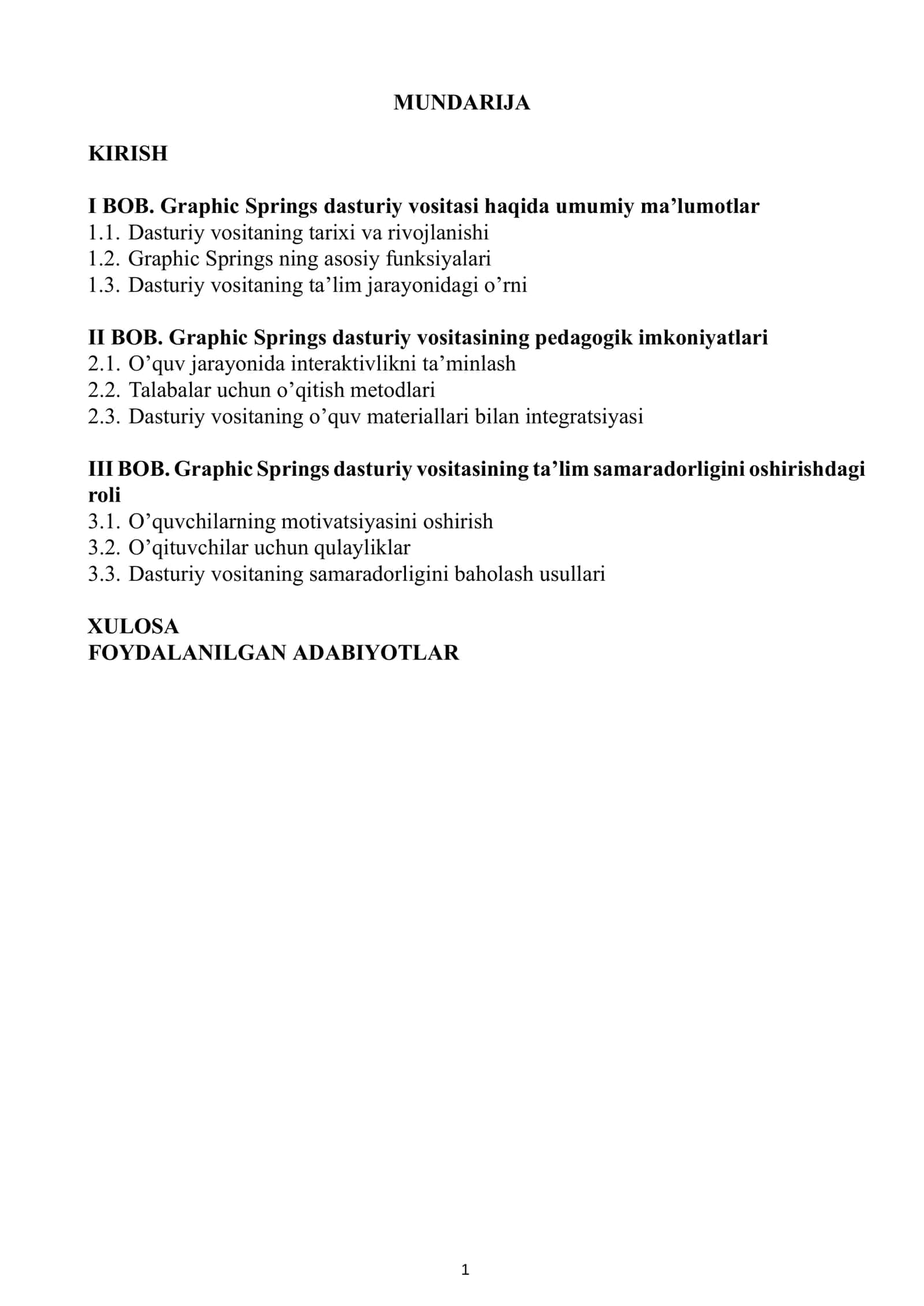 MASUDOVA PARISONING PEDAGOGIKA DASTURIY VOSITALAR FANIDAN TAYYORLAGAN KURS ISHI 2