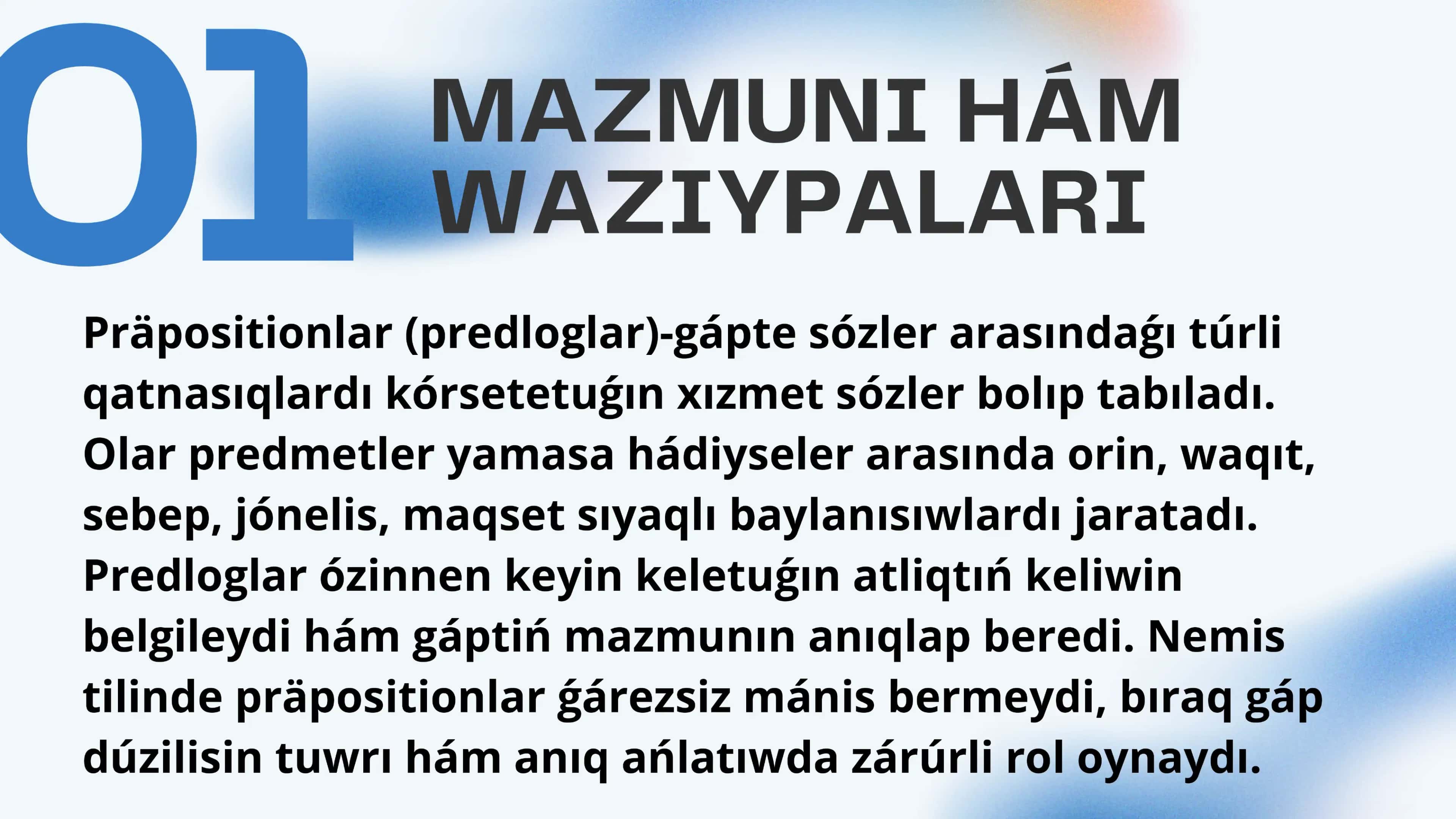 Präpositionen 3