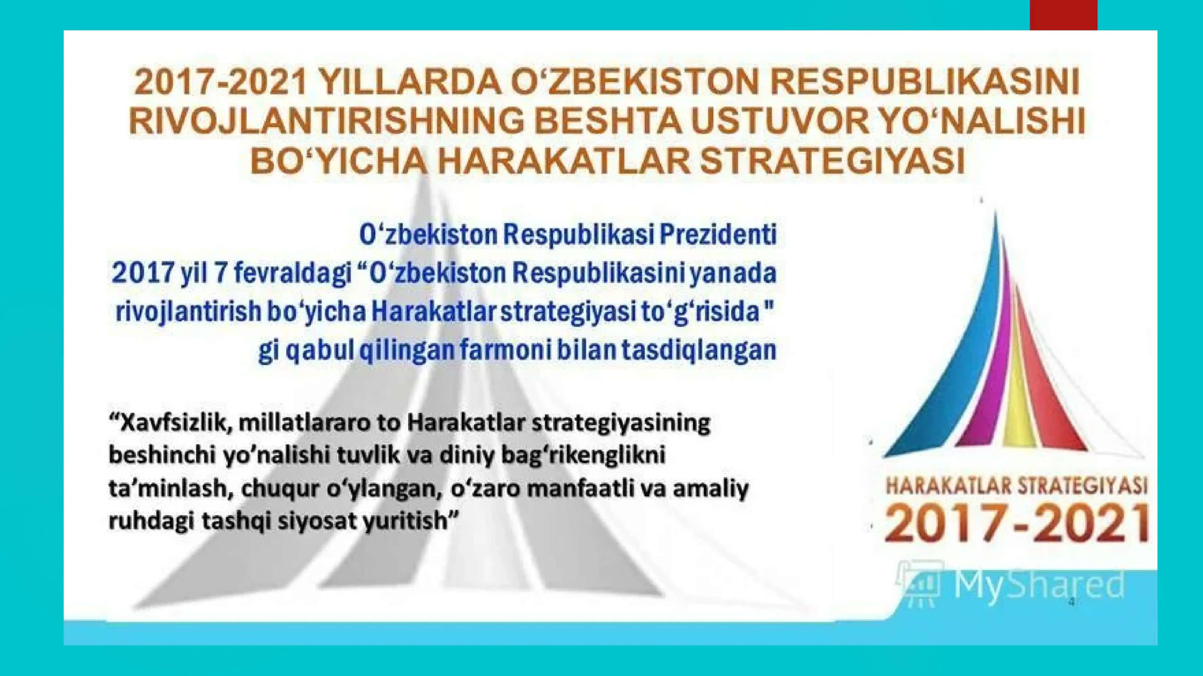 Harakatlar strategiyasi 3