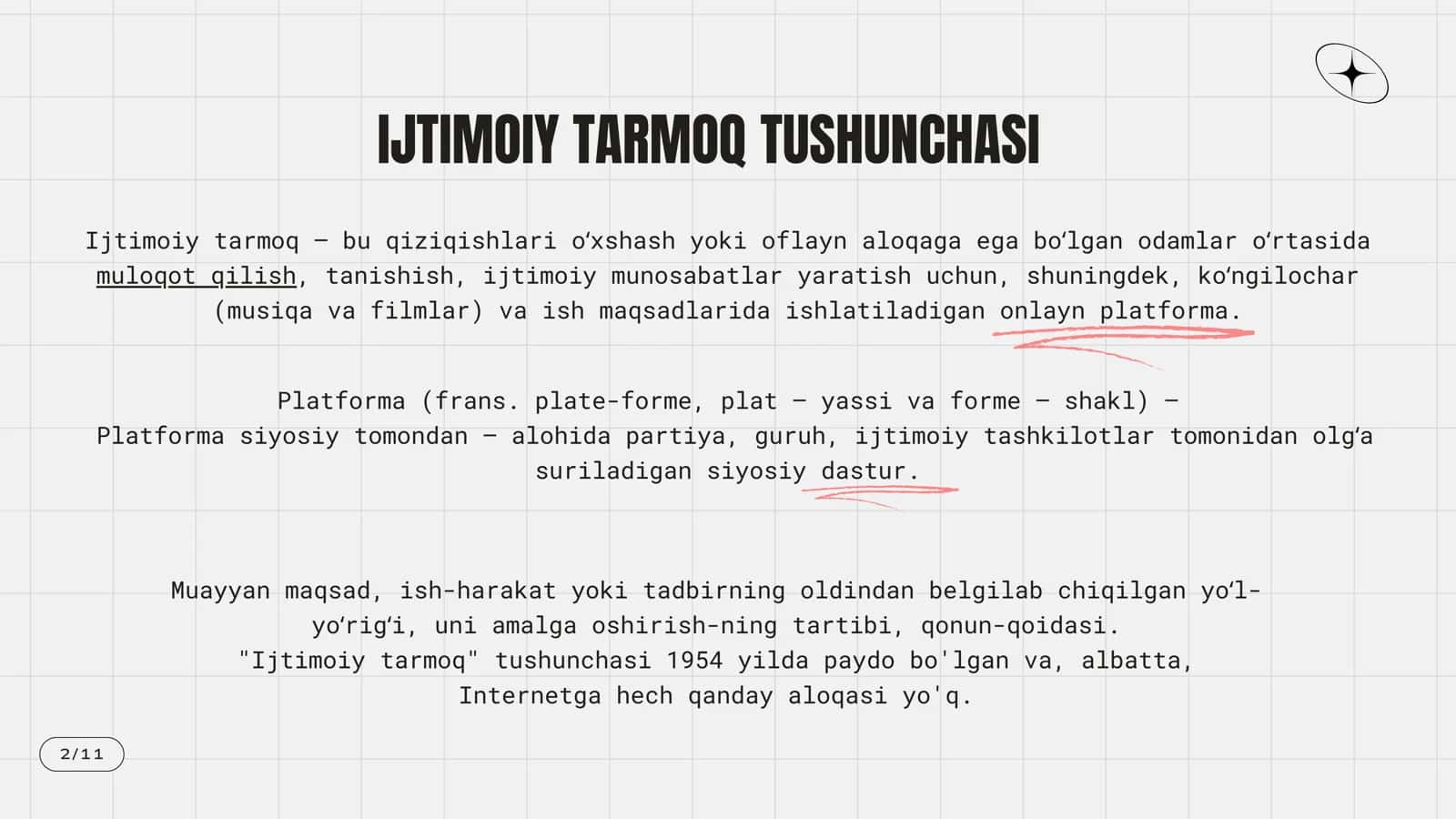 Ijtimoiy Tarmoq 3