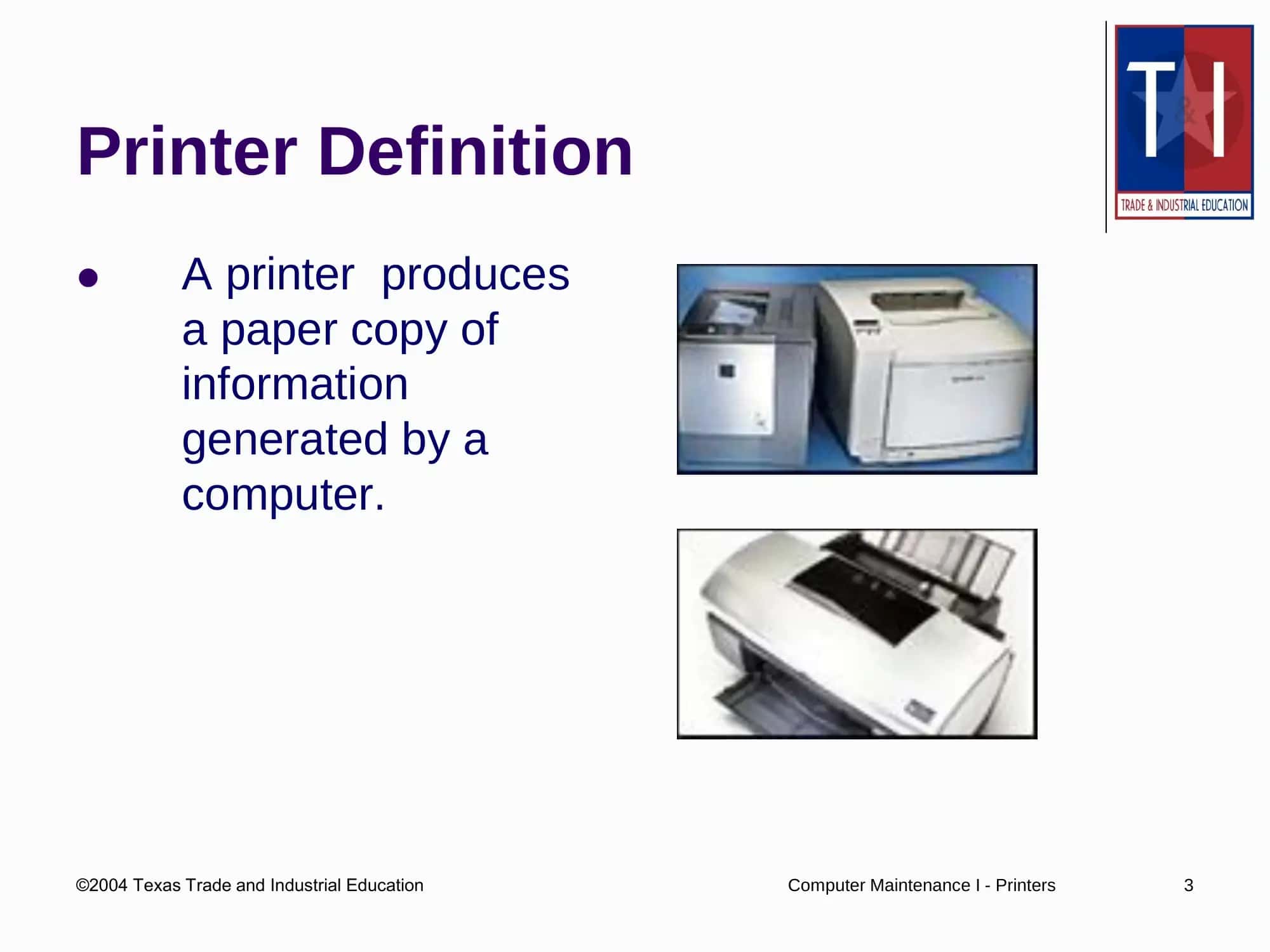 Printers 3