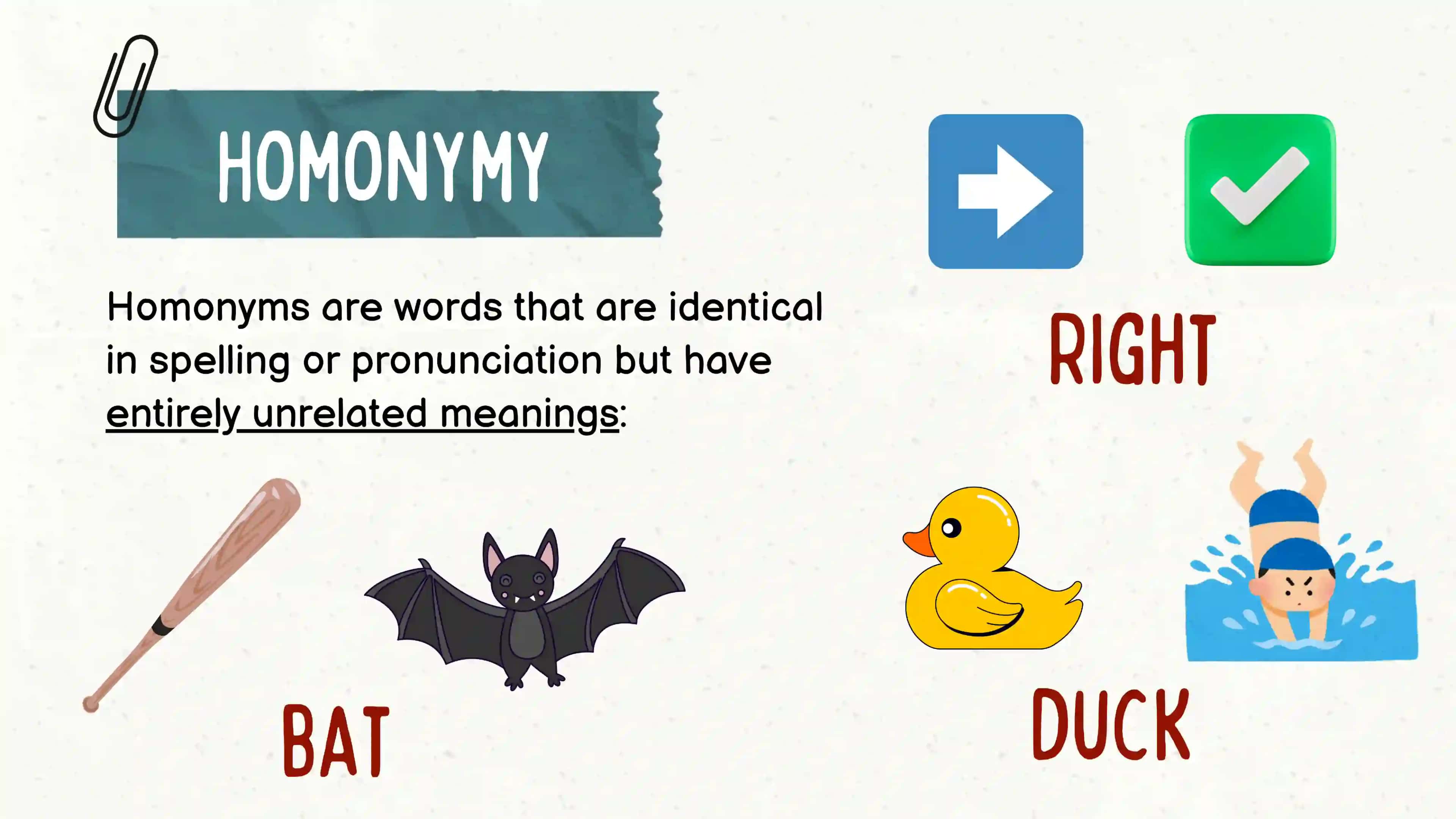 Homonymy and polysemy 3