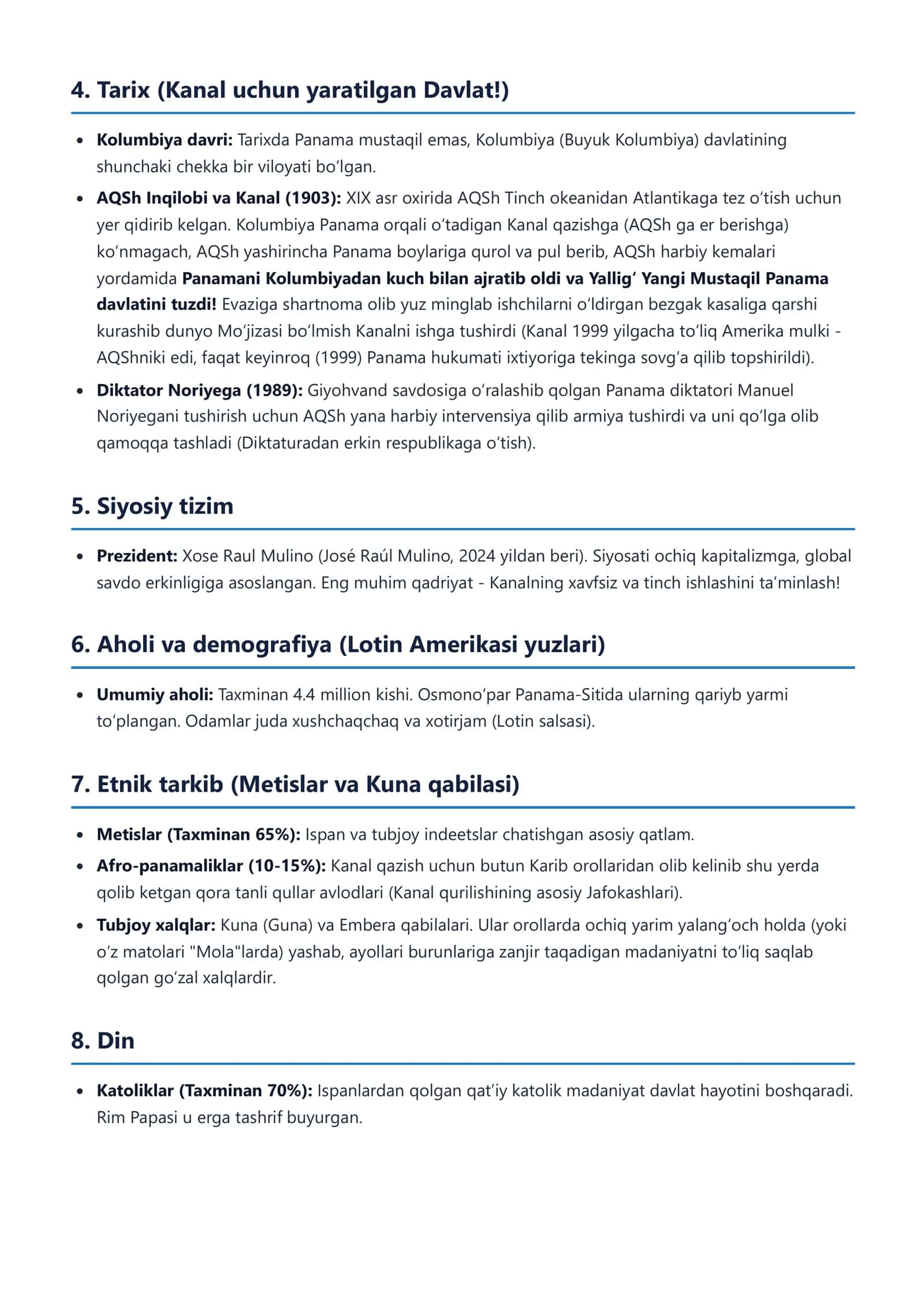 Panama Respublikasi 3