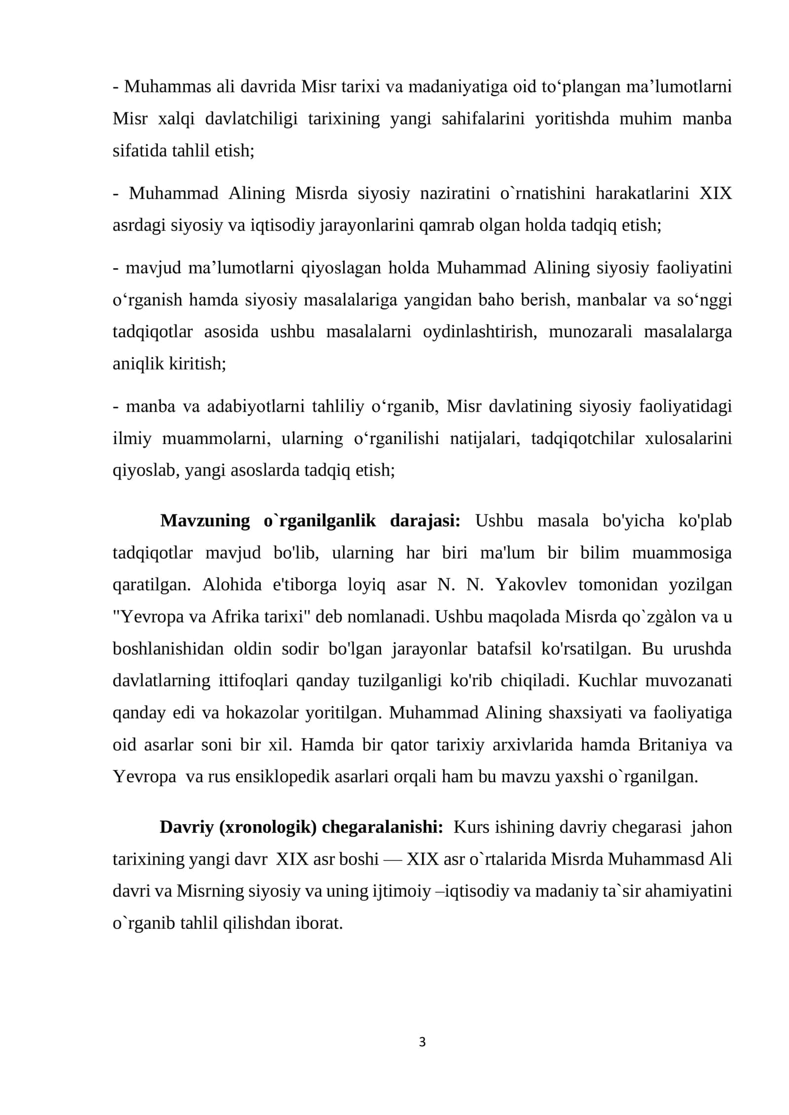 MISR MUHAMMAD ALI HUKUMRONLIGI DAVRIDA 3