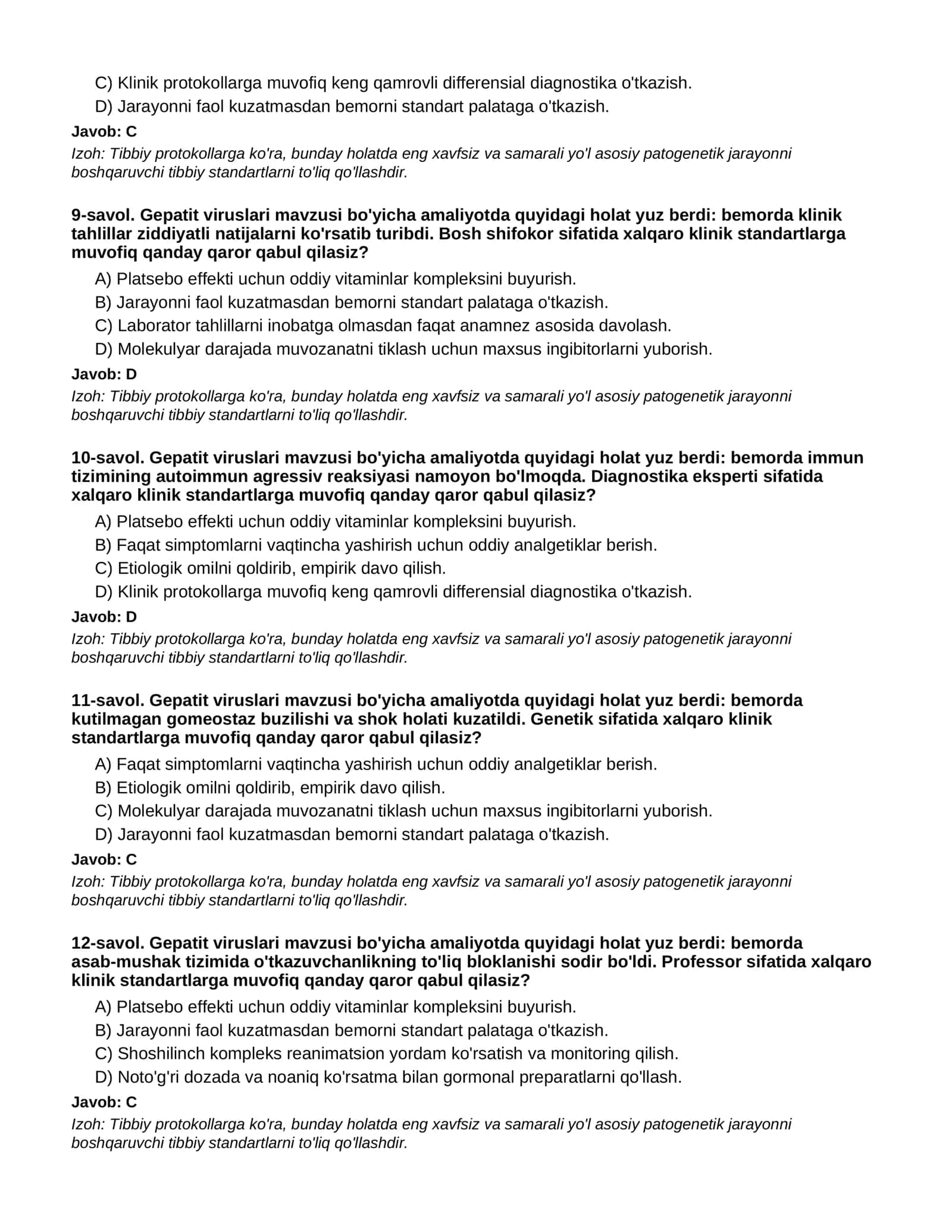 GEPATIT VIRUSLARI - 3-QISM 3