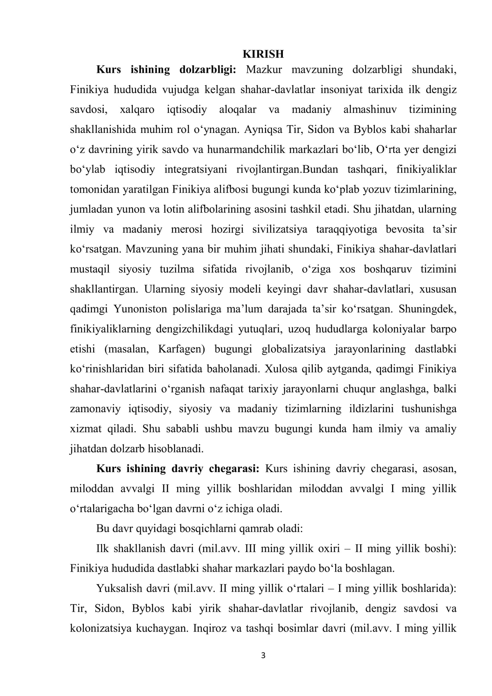 QADIMGI FINIKIYA SHAHAR DAVLATLARI 3