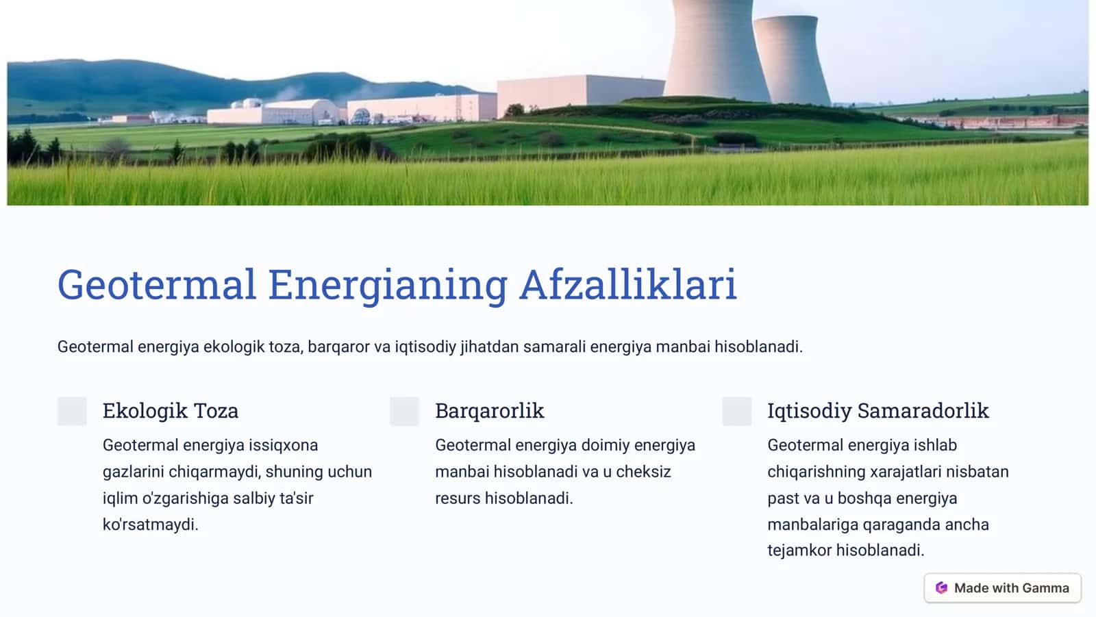 Geotermal Energiya 3
