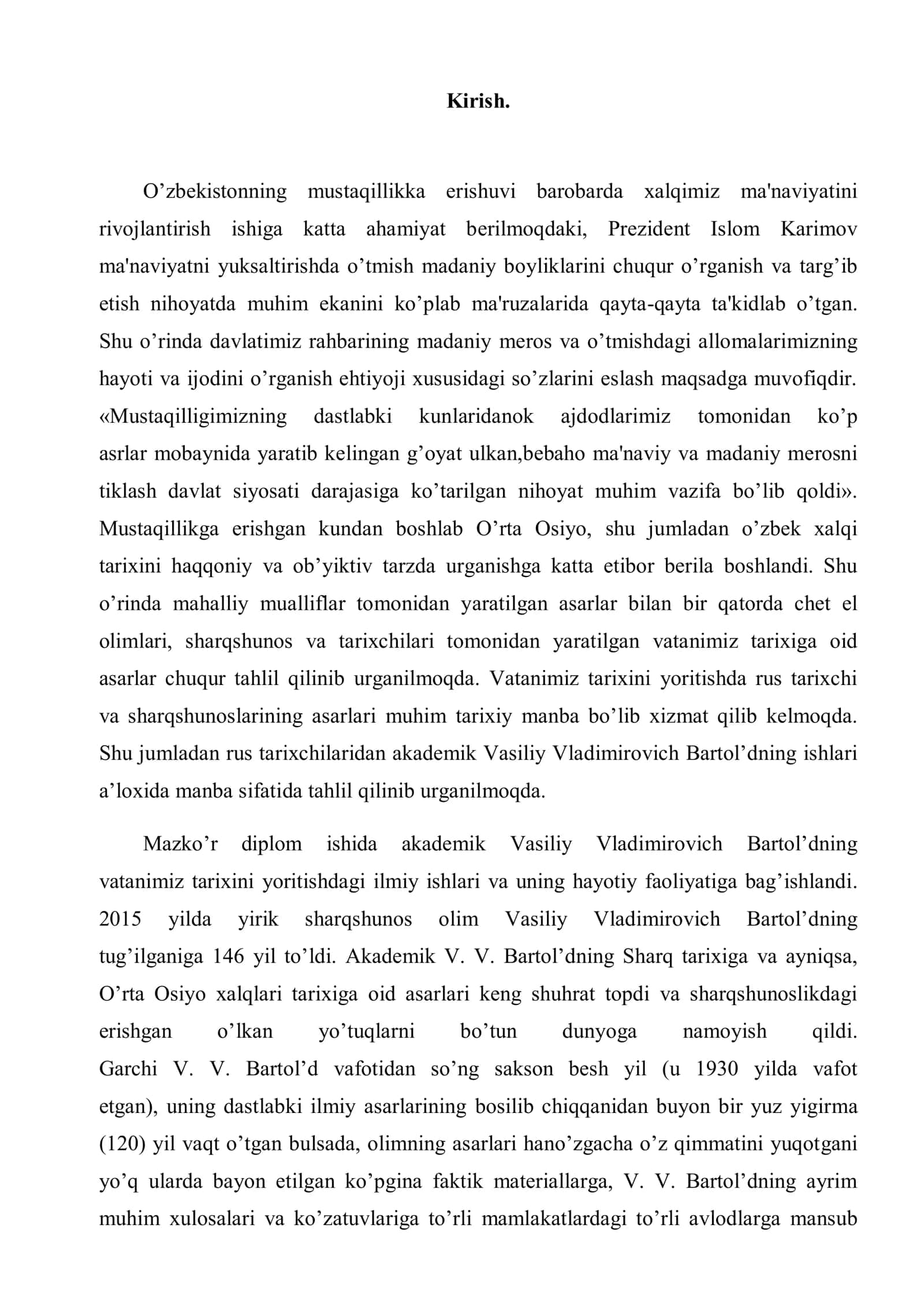 V.V.Bartold va uning ilmiy faoliyati 3
