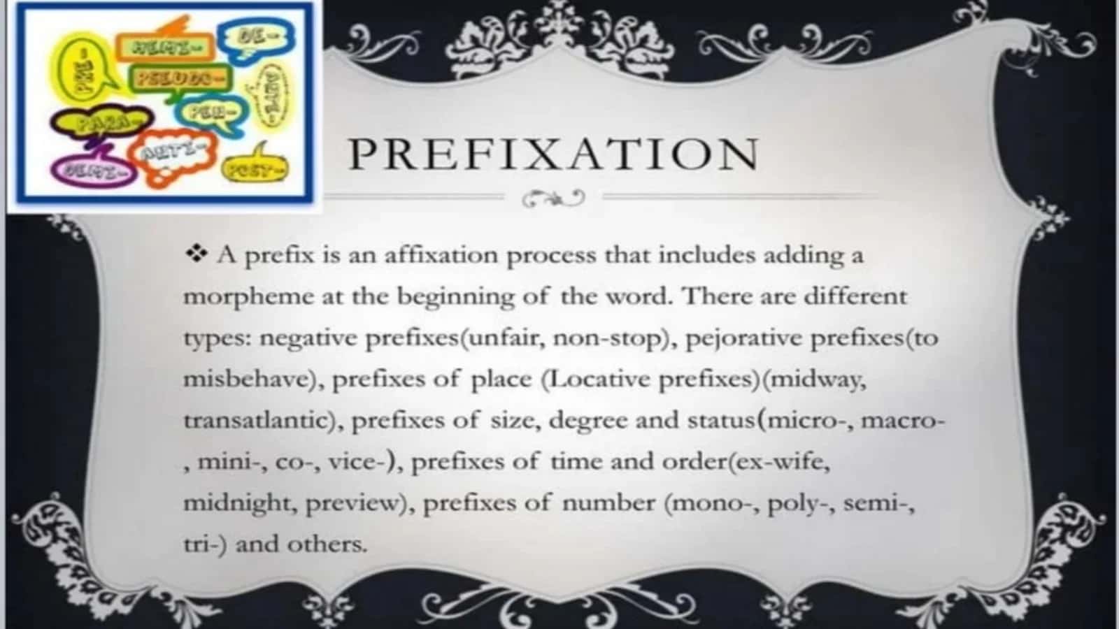 Word formation processes 3
