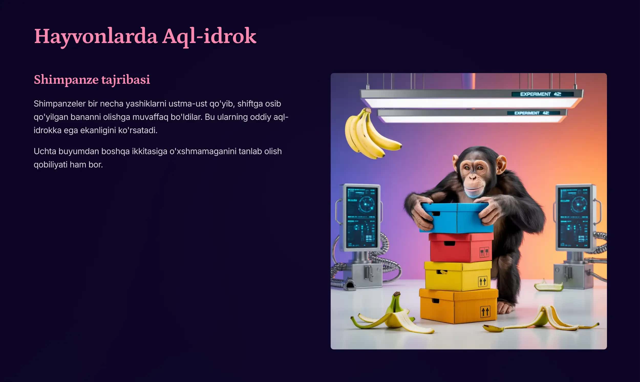 Aql-idrok, Tafakkur, So'z va Nutq 3