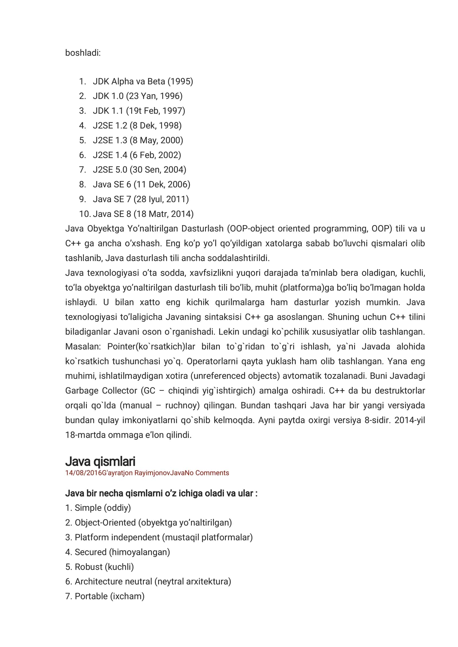 Java dasturlashtilivaplatforma 3