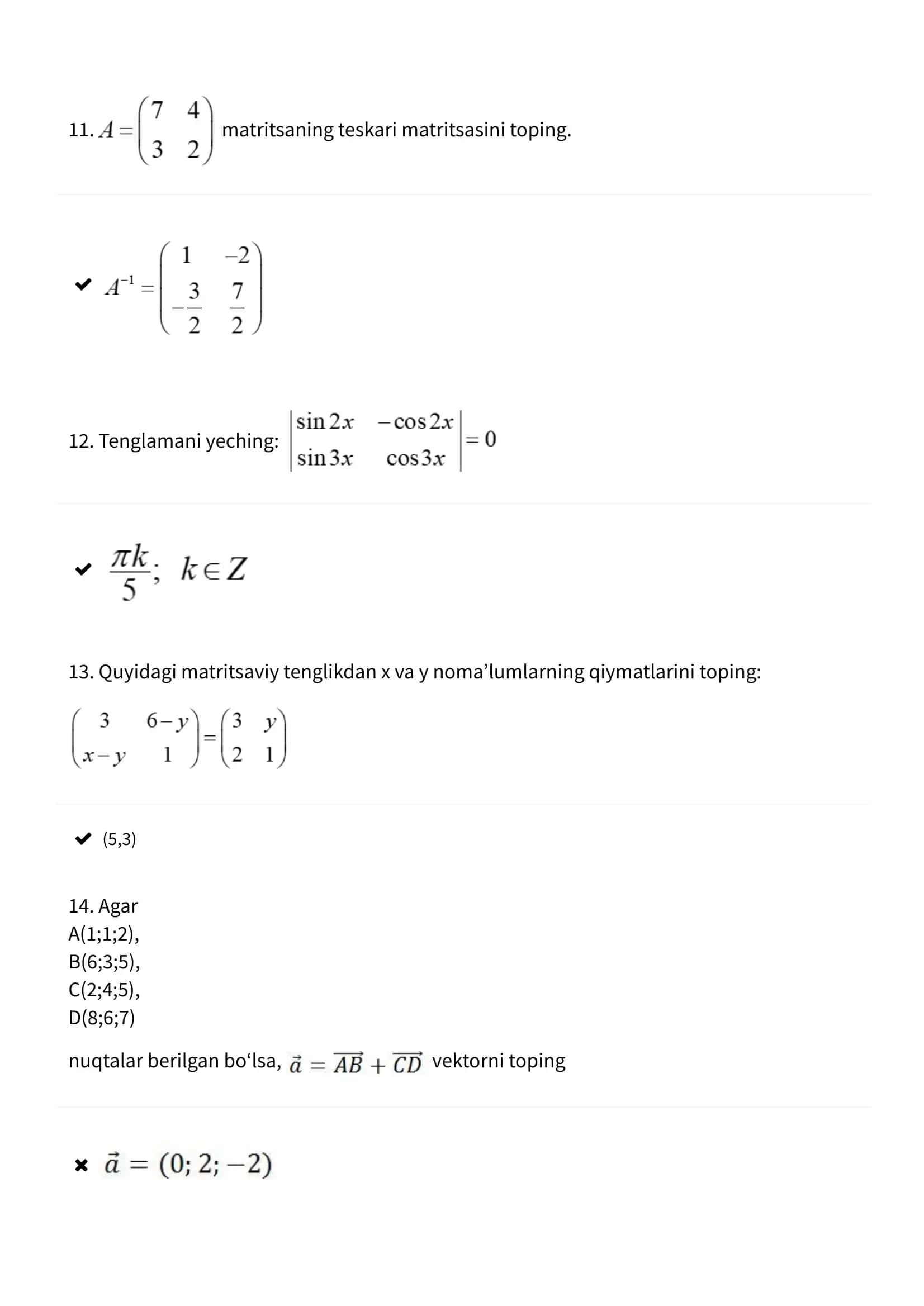 Sistemalar 3