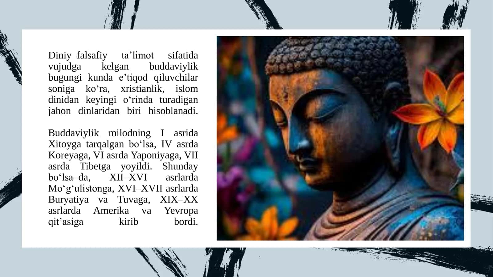 BUDDAVIYLIK DINI TA’LIMOTI 3