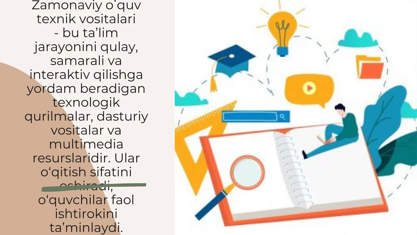 Zamonaviy oʻquv texnik vositalari 3