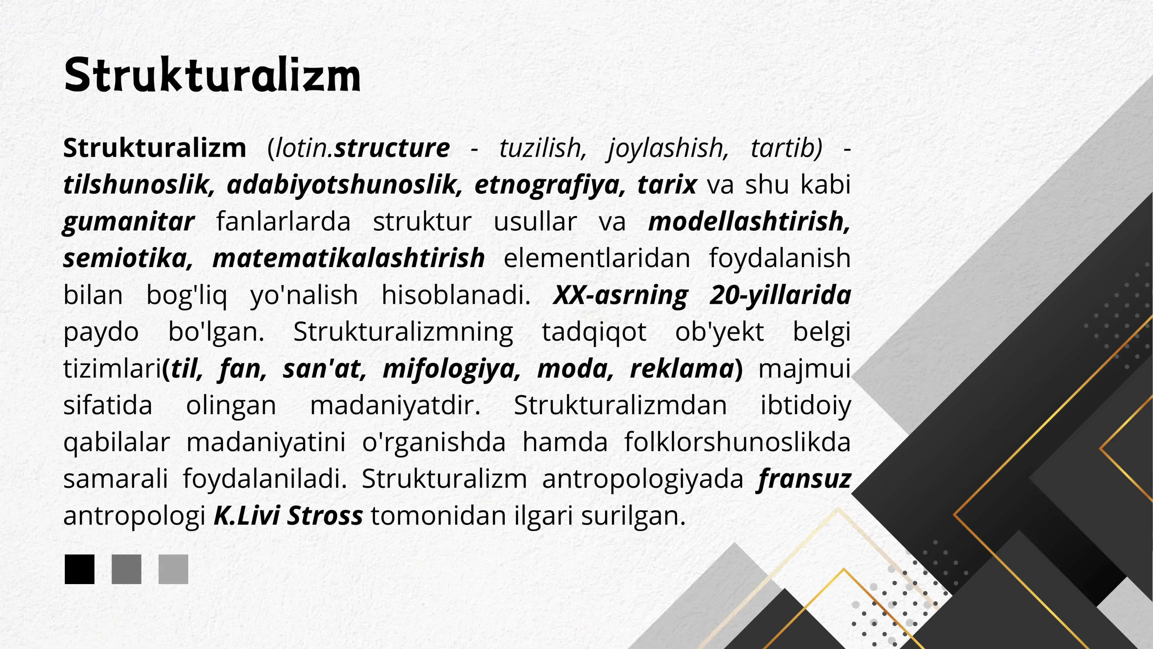 Tilshunoslikda strukturalizm 3
