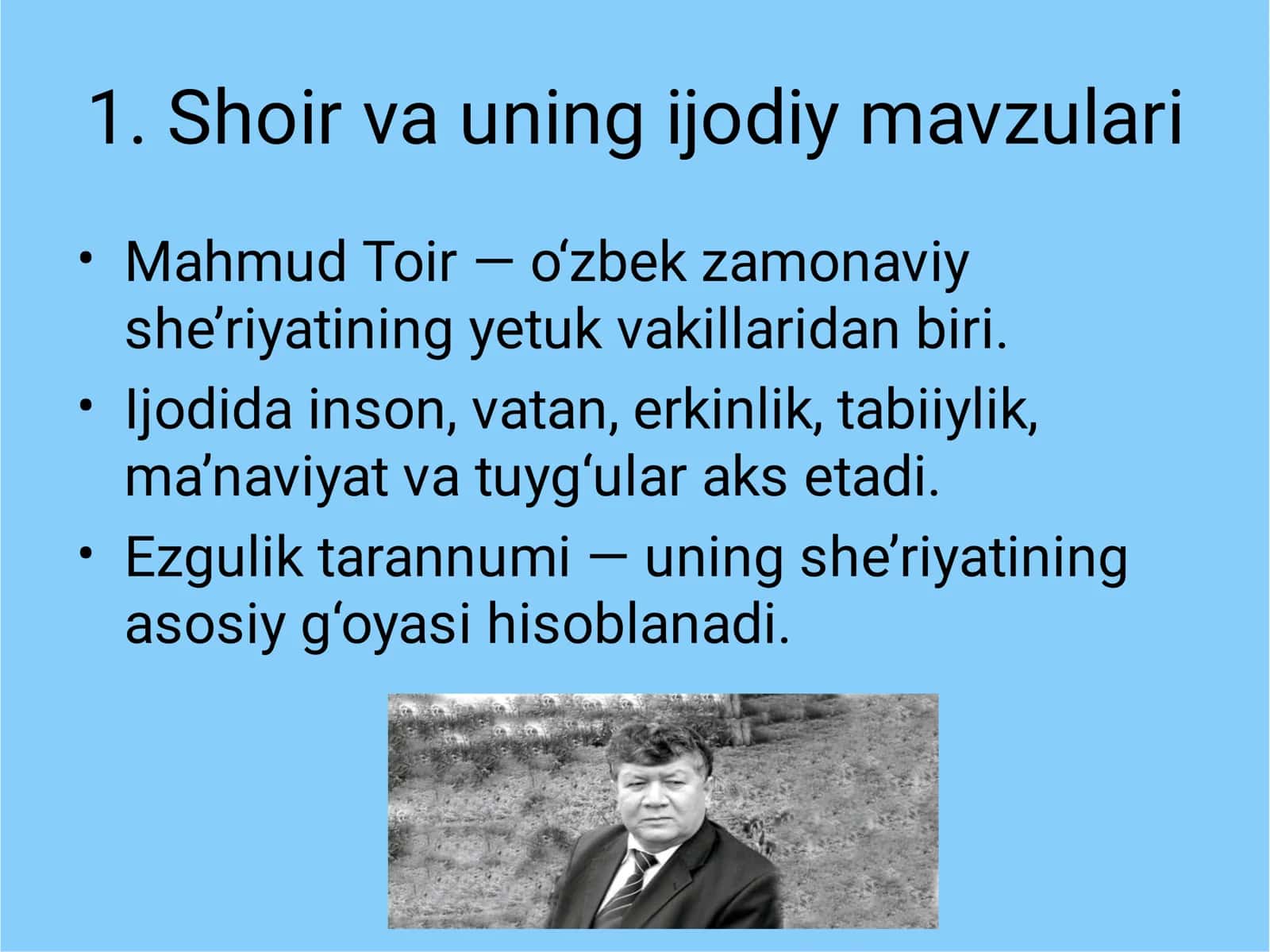 Mahmud Toir ijodida insoniy g‘oyalar talqini 3