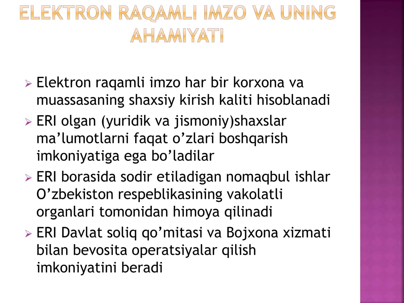 Elektron Raqamli Imzolar 3
