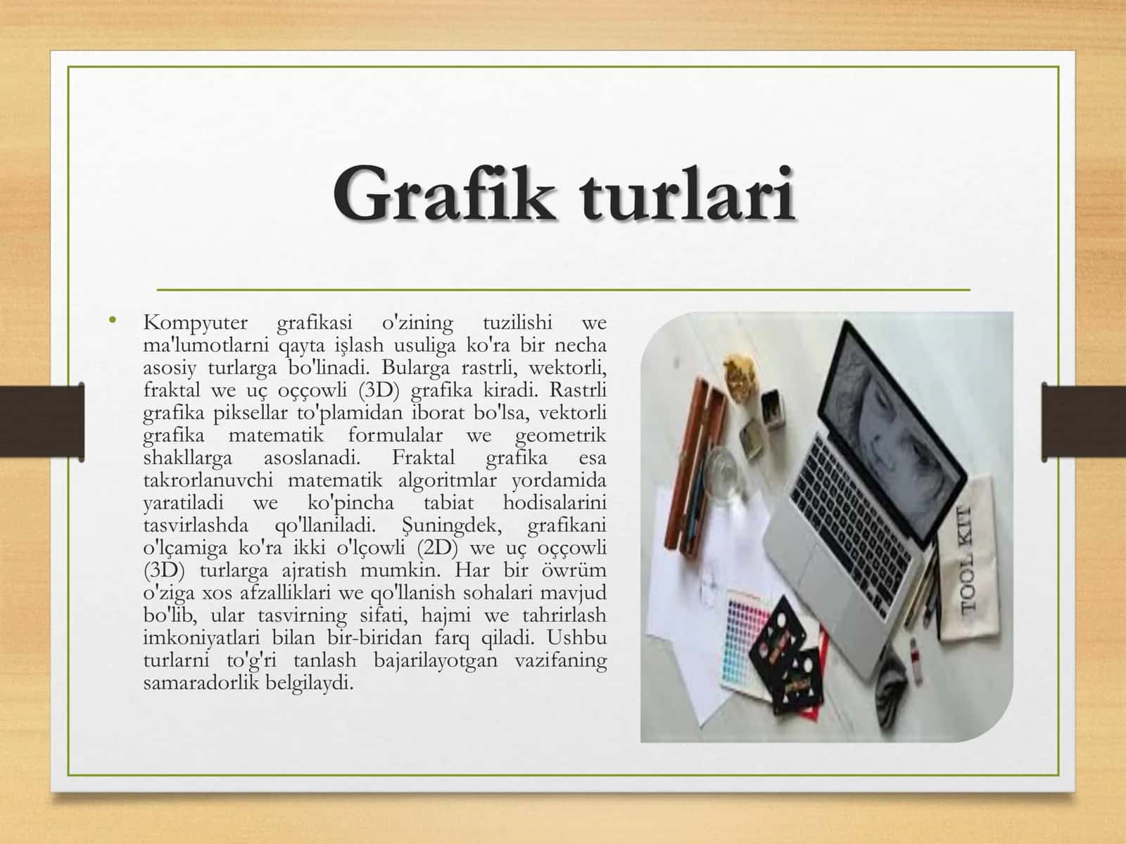 Kompyuter grafikasi 3