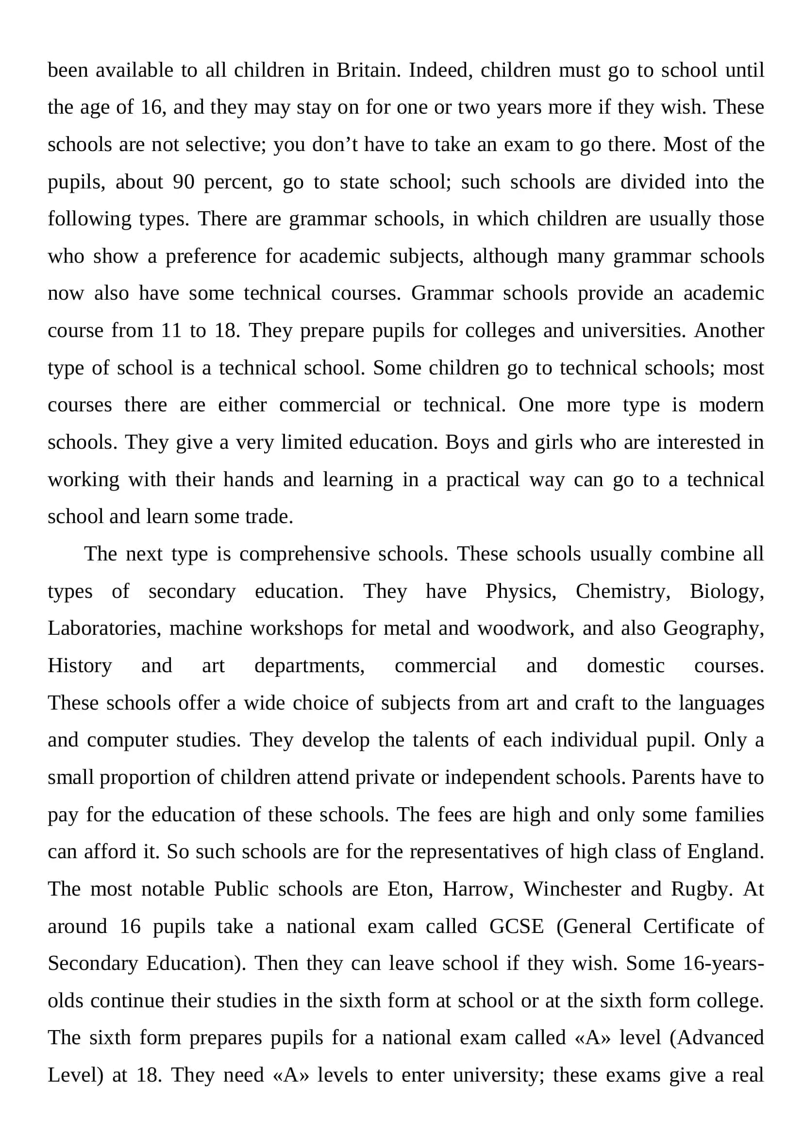 EDUCATION SYSTEM IN GREAT BRITAIN 3