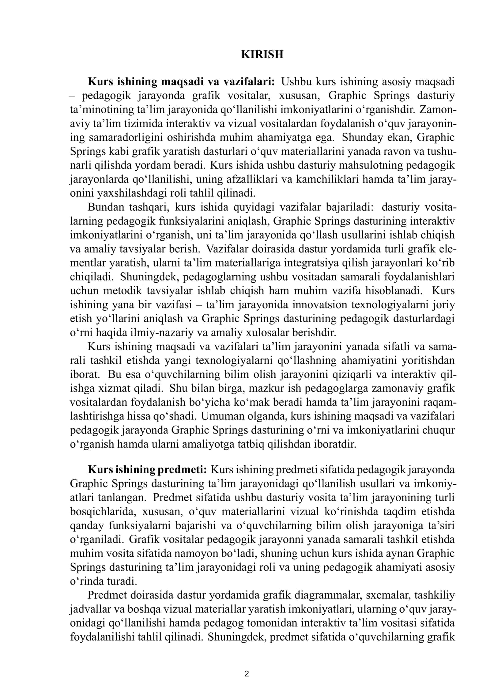 MASUDOVA PARISONING PEDAGOGIKA DASTURIY VOSITALAR FANIDAN TAYYORLAGAN KURS ISHI 3