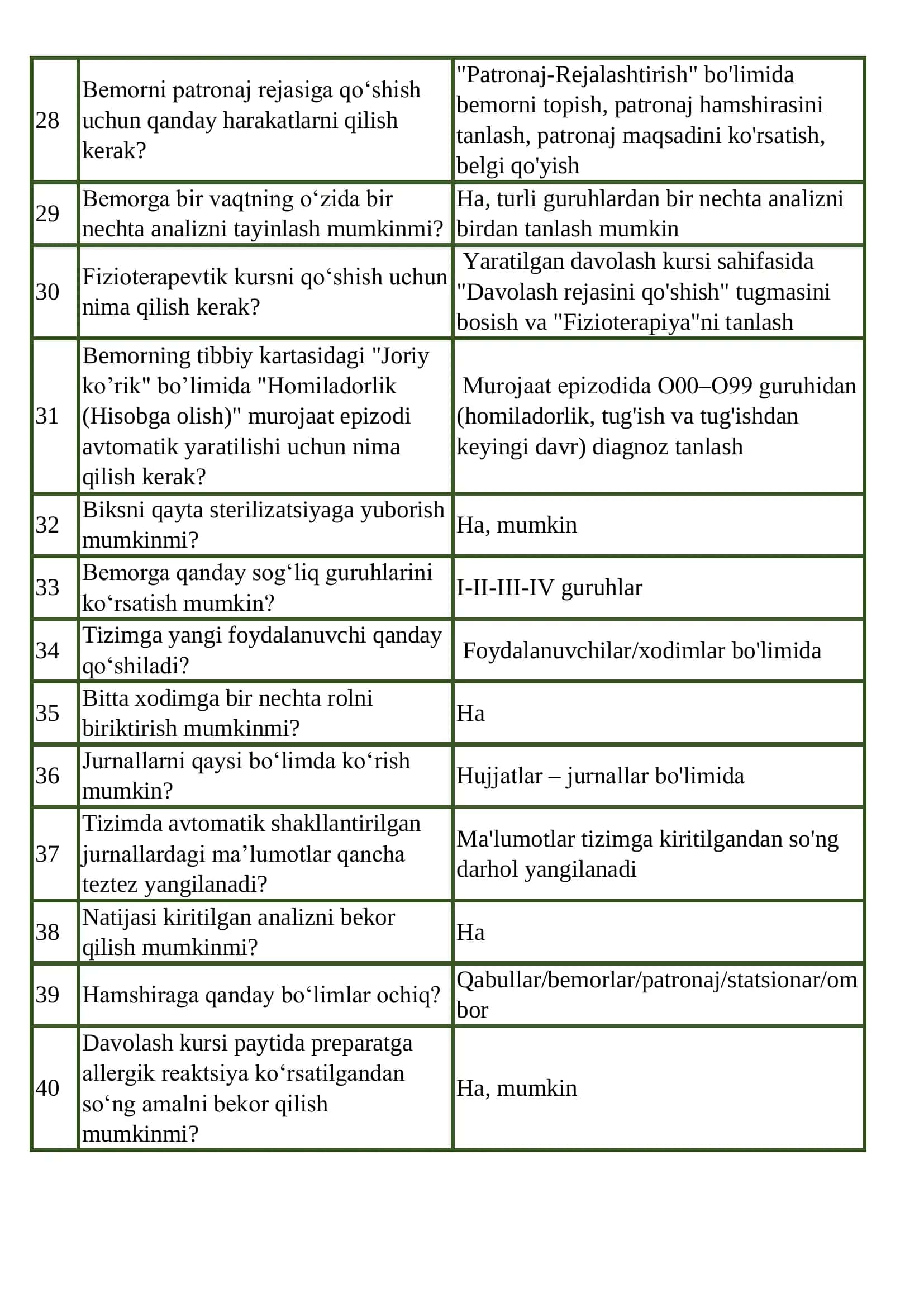 DMED tizimi javoblari va savollari 3