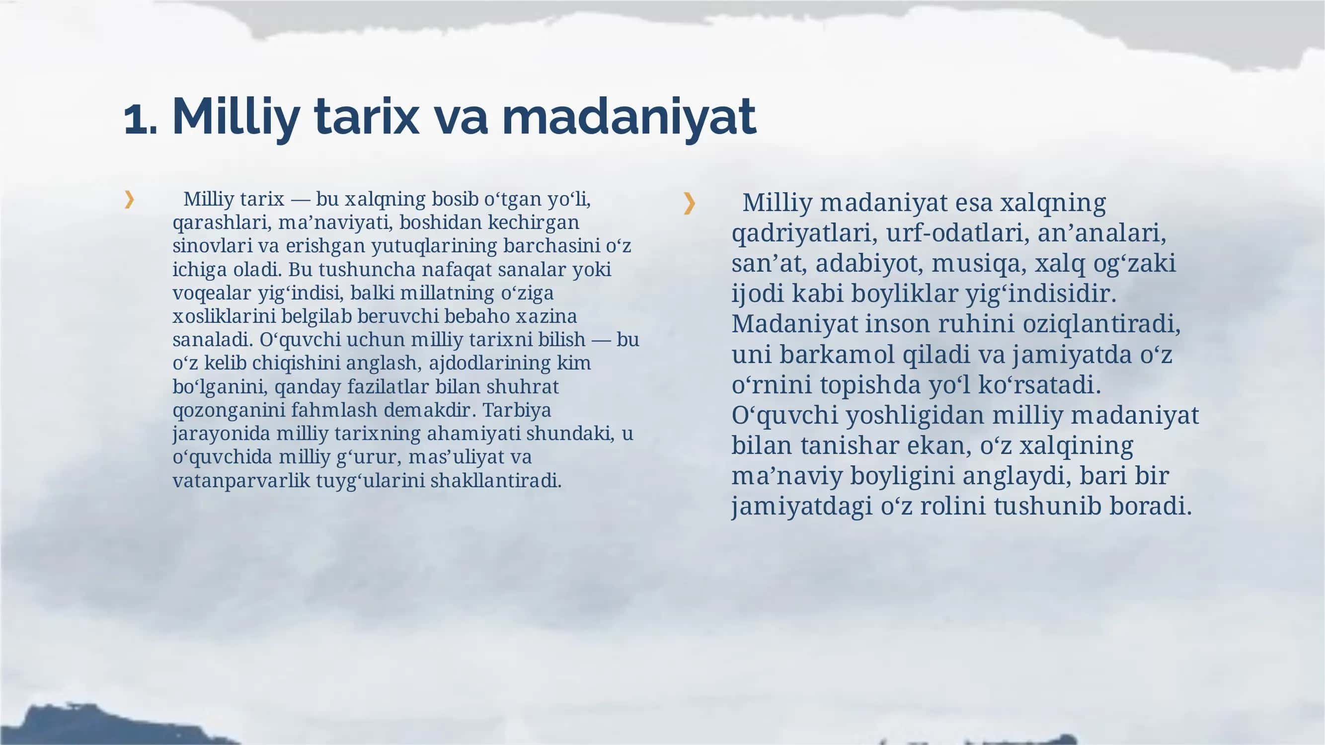 Milliy tarix va madaniyat 3