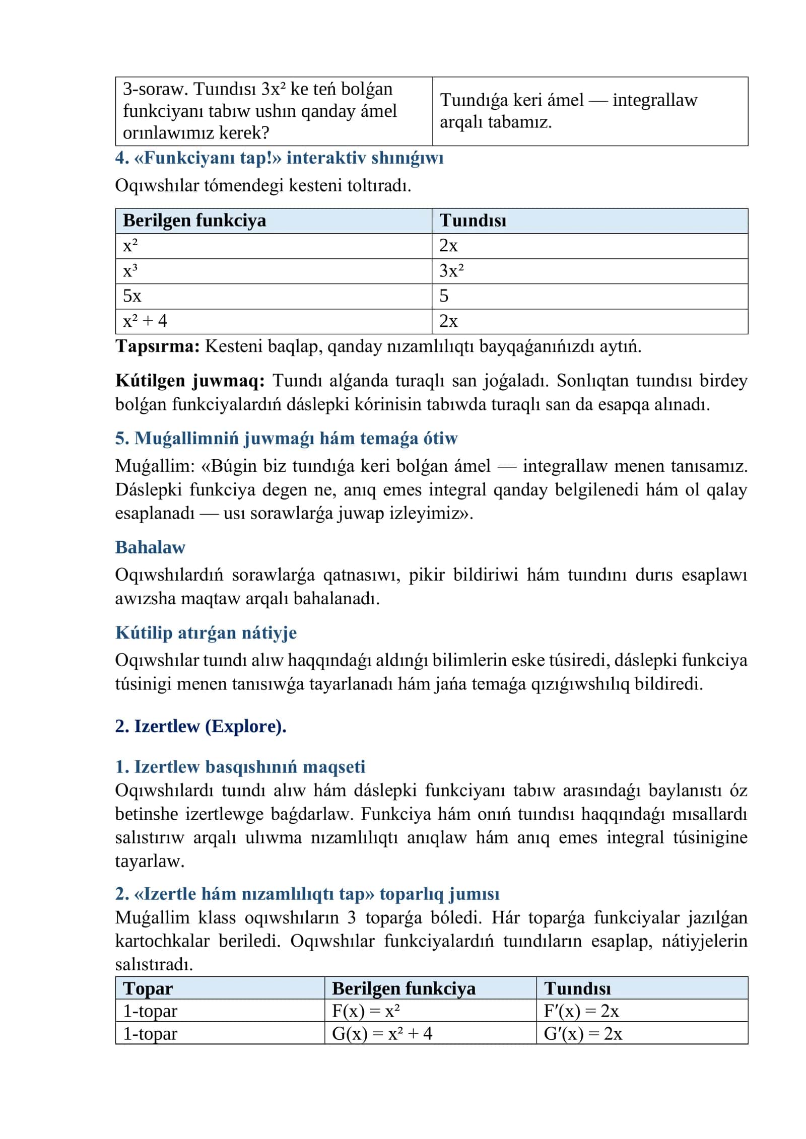 Algebra 11-sinf matematika darsi 3