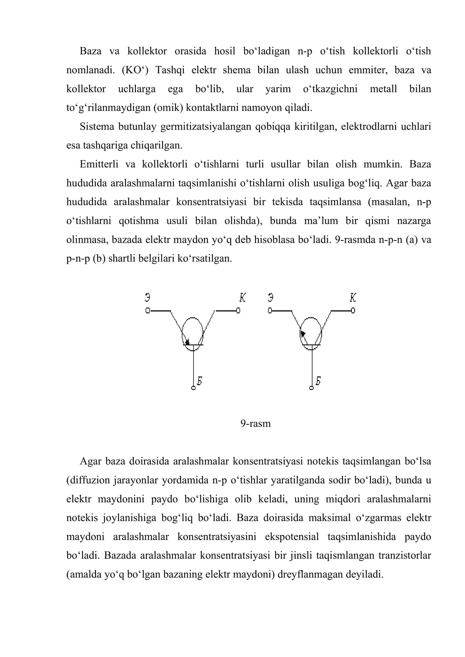 Tranzistorlar 3