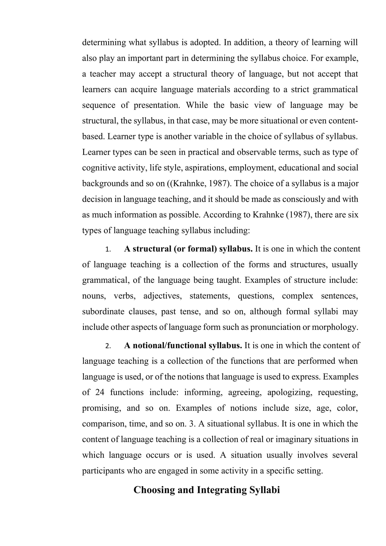 Syllabus Design for English Language Teaching 3