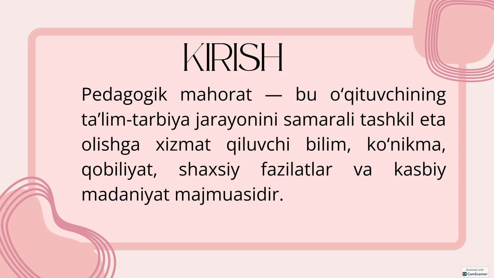 “O‘QITUVCHINING PEDAGOGIK MAHORATI” 3