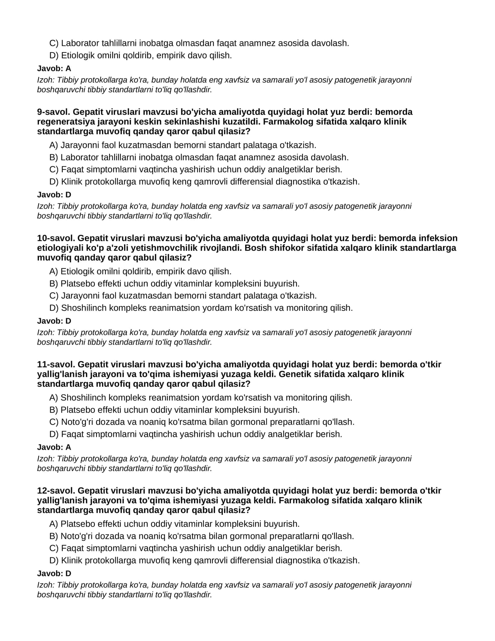 GEPATIT VIRUSLARI - 1-QISM 3