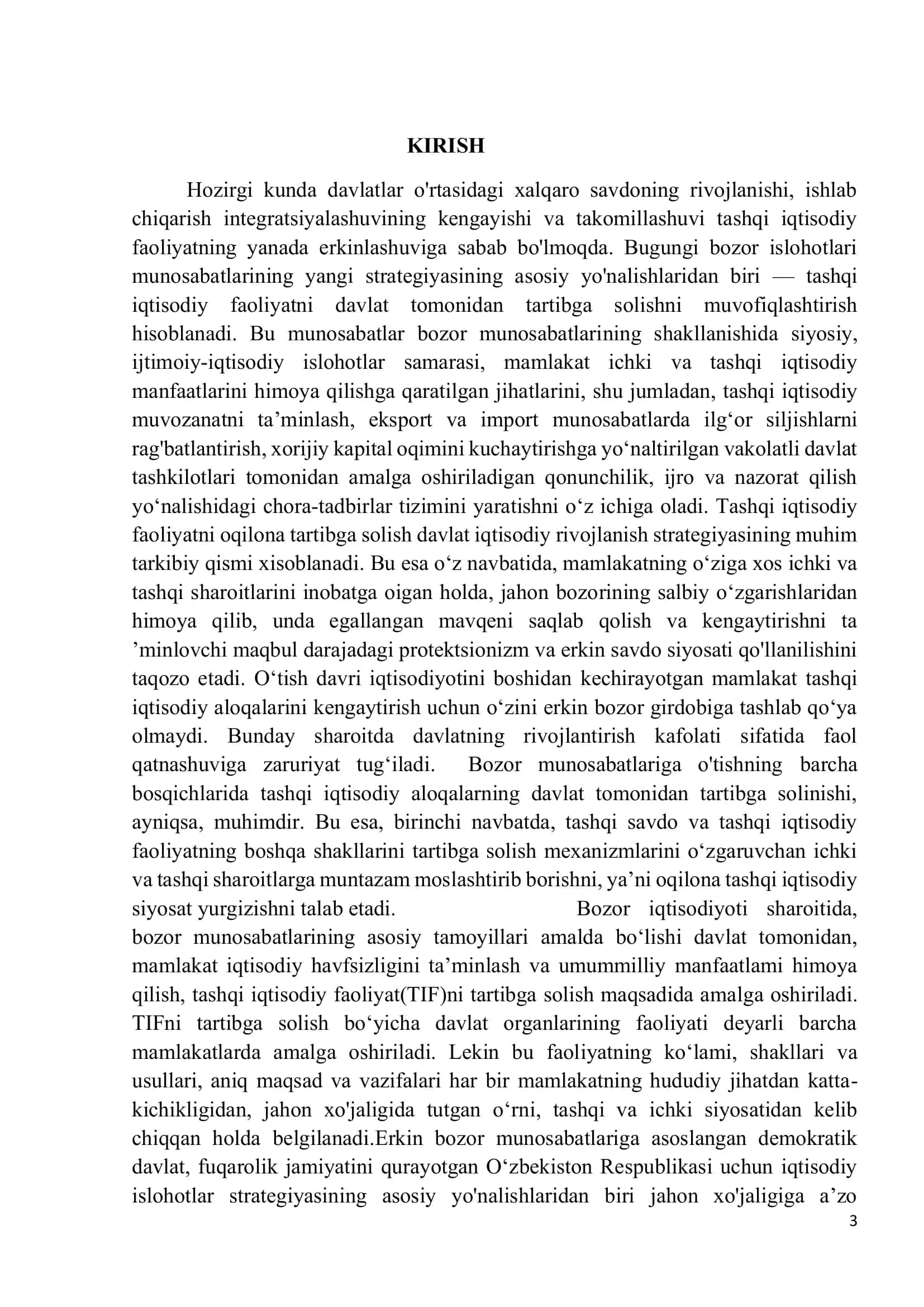 Tashqi savdo ko’rsatkichlari 3